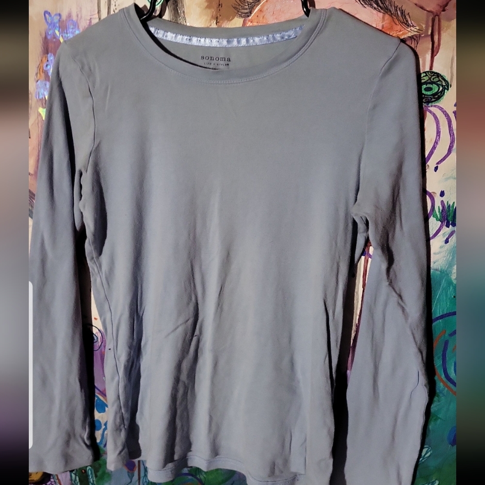 Dusty blue long sleeve
